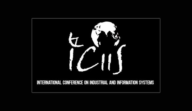 IEEE ICIIS 2023 logo